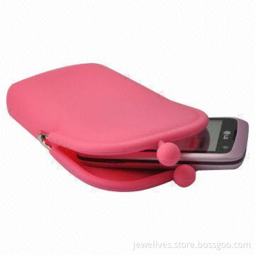 Fashionable Silicone Coin Wallets